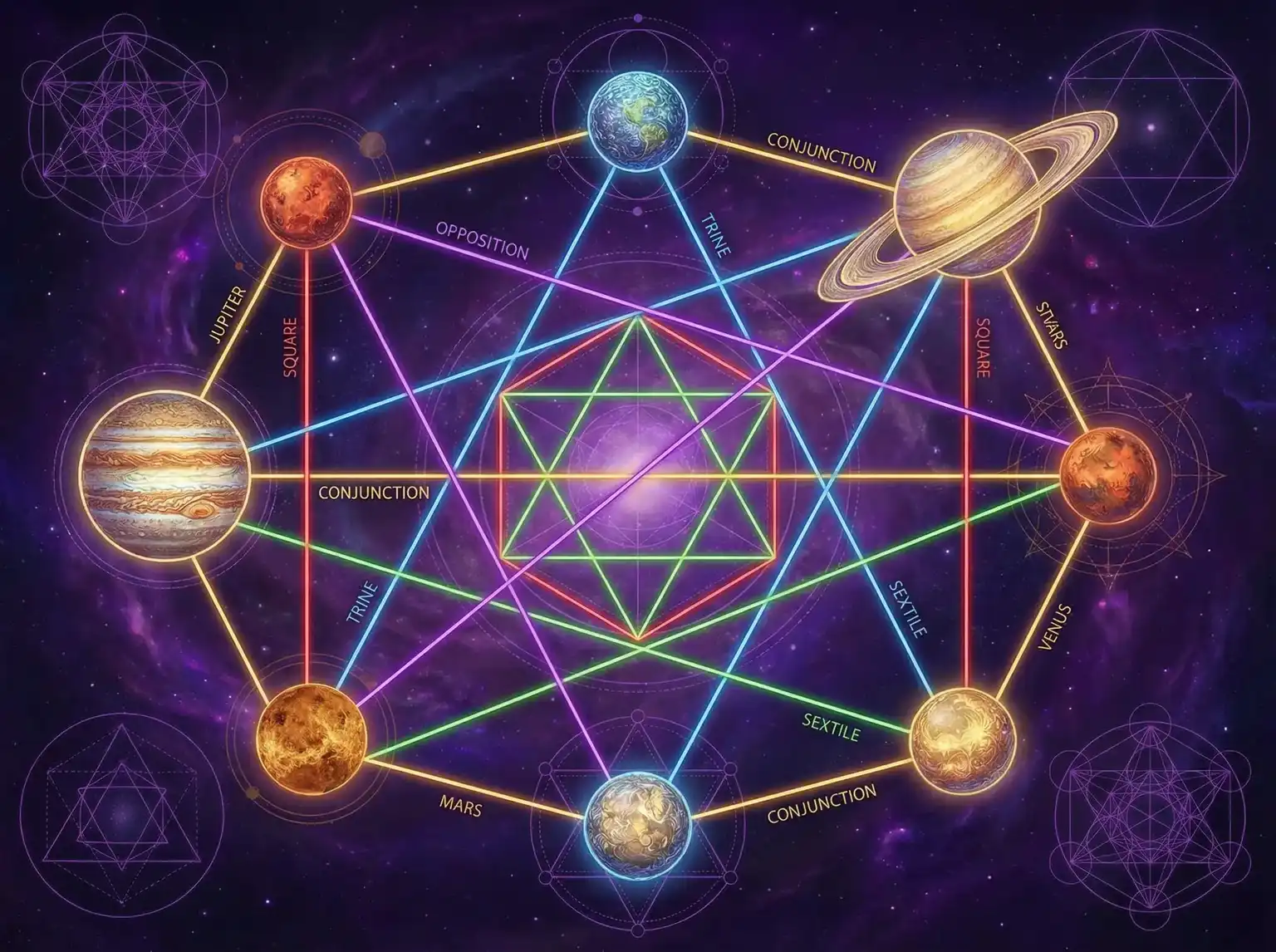行星相位解读 - 卡舒吉事件 | 占星学进阶